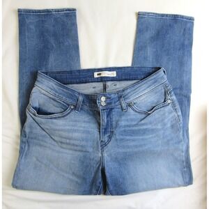 Levi's 529 Curvy Skinny Leg Blue Denim Jeans Women's Size 32